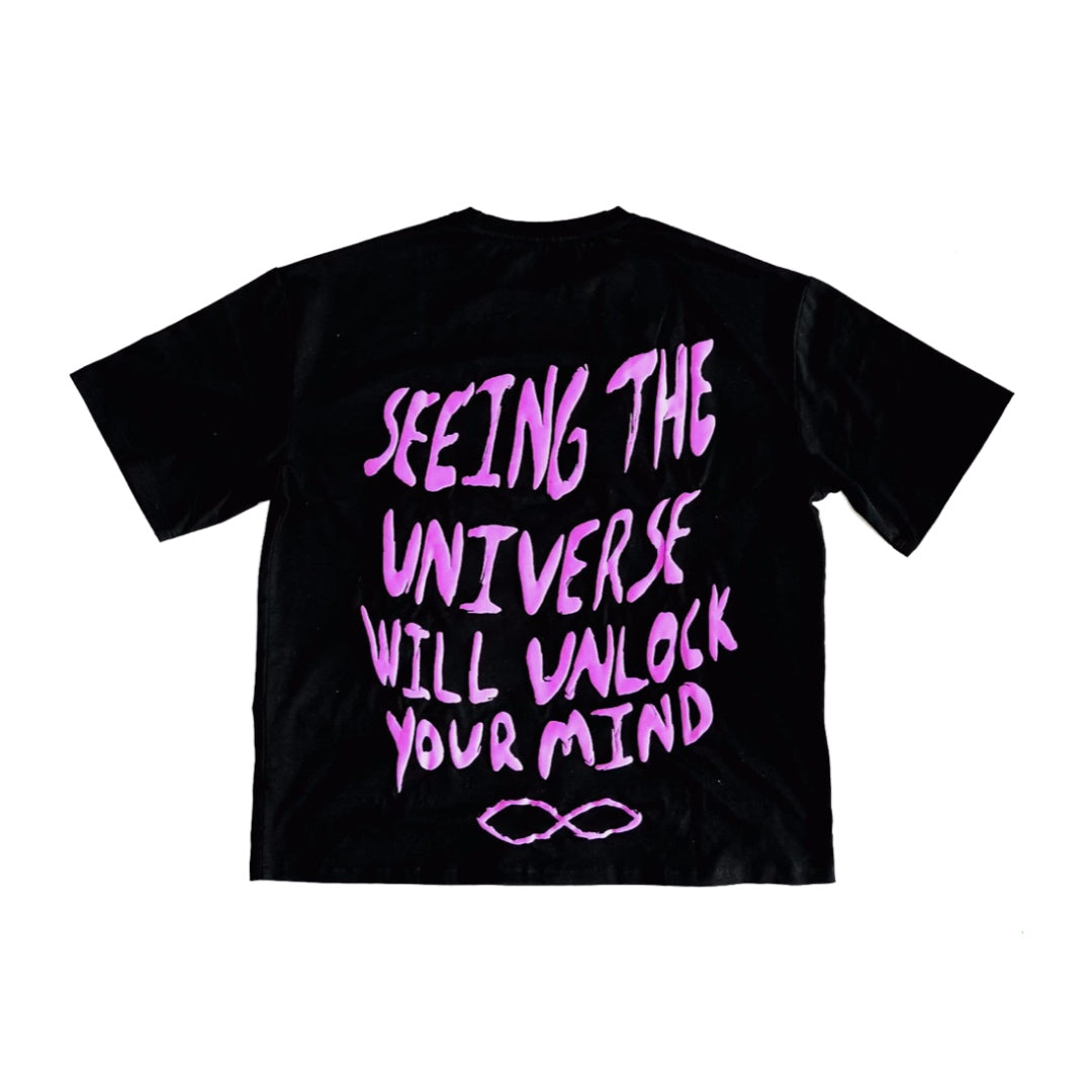 'SEEING THE UNIVERSE WILL UNLOCK YOUR MIND' TEE