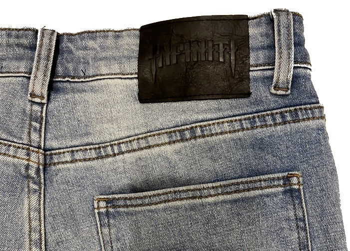 BARB WIRE BLUE DENIM