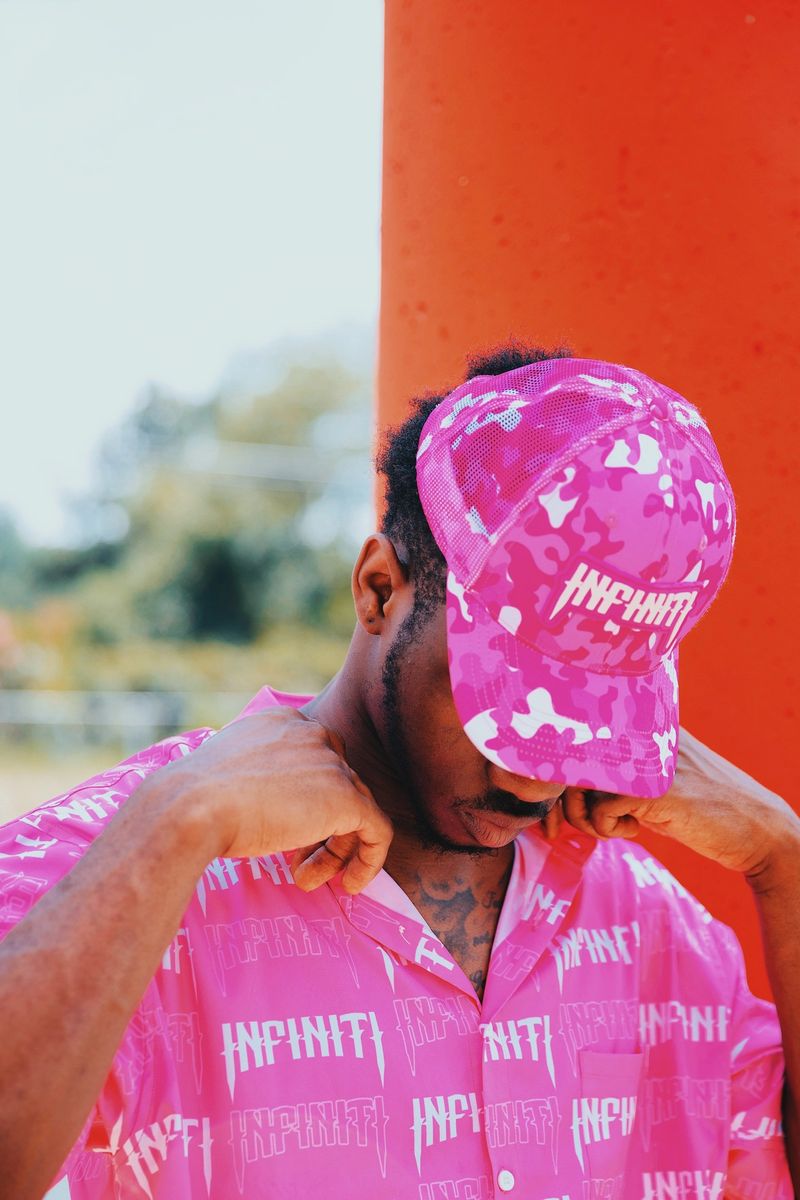 PINK CAMOUFLAGE TRUCKER HAT